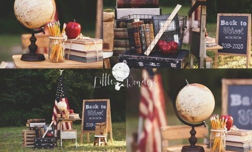 back to school mini sessions in kingwood 